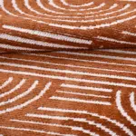 Saalfeld Modern Kiremit Pamuklu ve Polyester Natural Latesk Kaydırmaz Tabanlı Makine Halısı - Görsel 4