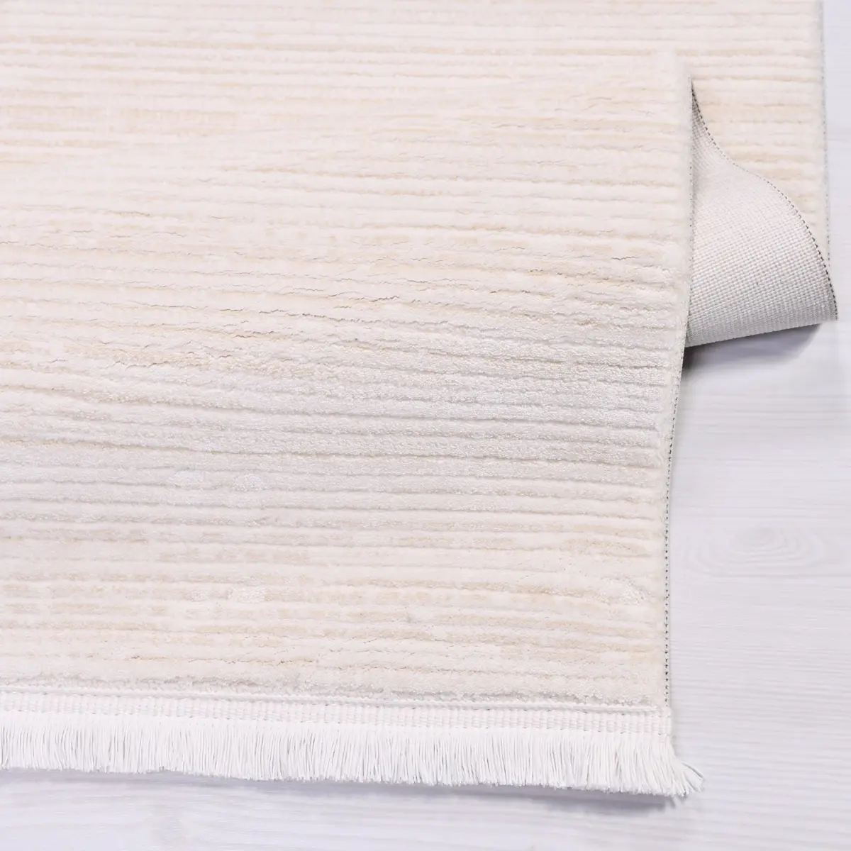 Avendita Modern Krem Akrilik Makine Halısı - Görsel 4