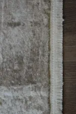 Morene Modern Krem Polyester Makine Halısı - Görsel 3