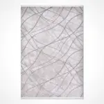 Savelli Modern Gri Akrilik Makine Halısı - Görsel 2