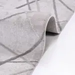 Savelli Modern Gri Akrilik Makine Halısı - Görsel 9