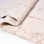 Pozza Modern Krem Akrilik Makine Halısı - Görsel 4