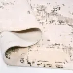 Preturo Modern Bej Akrilik Makine Halısı - Görsel 3