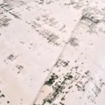 Preturo Modern Bej Akrilik Makine Halısı - Görsel 4