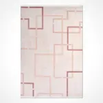 Sassa Modern Krem Akrilik Makine Halısı - Görsel 2