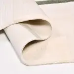 Menzano Modern Krem Akrilik Makine Halısı - Görsel 3