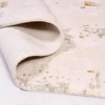 Aragno Modern Krem Akrilik Makine Halısı - Görsel 3