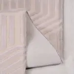 Chiusi Modern Krem Akrilik Makine Halısı - Görsel 3