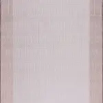 Chiusi Modern Krem Akrilik Makine Halısı