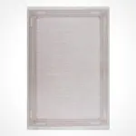 Figline Çerçeveli Krem Akrilik Makine Halısı - Görsel 2