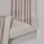 Figline Çerçeveli Krem Akrilik Makine Halısı - Görsel 3