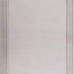 Figline Çerçeveli Krem Akrilik Makine Halısı