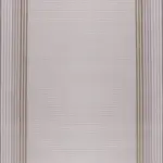 Thiene Çerçeveli Krem Akrilik Makine Halısı