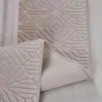 Diavolo Çerçeveli Krem Akrilik Makine Halısı - Görsel 3