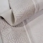 Diavolo Çerçeveli Krem Akrilik Makine Halısı - Görsel 5