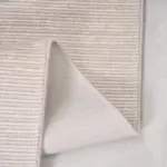 Burano Çizgili Bej Akrilik Makine Halısı - Görsel 3