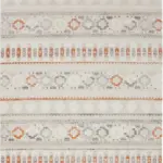 Crowle Modern Krem Akrilik Makine Halısı