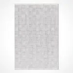 Anklam Modern Gri Polyester Kaydırmaz Tabanlı Makine Halısı - Görsel 2