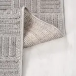 Borna Modern Gri Polyester Kaydırmaz Tabanlı Makine Halısı - Görsel 3