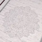 Agello Klasik Göbekli Gri Akrilik Makine Halısı - Görsel 7