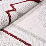 Agello Klasik Göbekli Gri Akrilik Makine Halısı - Görsel 5