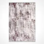 Mugnano Modern Gri Akrilik Makine Halısı - Görsel 2