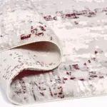 Mugnano Modern Gri Akrilik Makine Halısı - Görsel 3