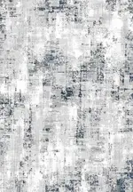 Bevagna Modern Gri Akrilik Makine Halısı