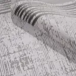 Isernia Çerçeveli Gri Akrilik Makine Halısı - Görsel 5