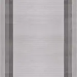 Pomezia Çerçeveli Gri Akrilik Makine Halısı