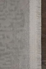 Monti Modern Gri Akrilik Makine Halısı - Görsel 2