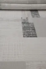 Racale Modern Krem Akrilik Makine Halısı - Görsel 4