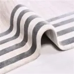 Vergato Modern Krem Triko Akrilik Pamuk Tabanlı Makine Halısı - Görsel 3