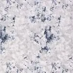 Cingia Modern Mavi Triko Akrilik Pamuk Atkılı Makine Halısı