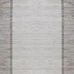 Desio Çerçeveli Bej Triko Akrilik Pamuk Atkılı Makine Halısı