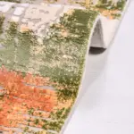 Petriolo Modern Kiremit Triko Akrilik Pamuk Atkılı Makine Halısı - Görsel 5