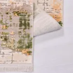 Petriolo Modern Kiremit Triko Akrilik Pamuk Atkılı Makine Halısı - Görsel 4