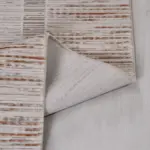 Morra Çerçeveli Kahve Triko Akrilik Pamuk Atkılı Makine Halısı - Görsel 3