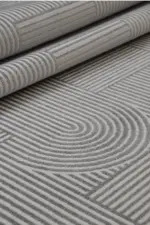 Verona Modern Antrasit Bohem Modeli Akrilik Makine Halısı - Görsel 6