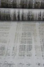 Turbi Modern Bej Akrilik Makine Halısı - Görsel 4