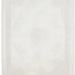 Ostra Çerçeveli Krem Bej Çizgili Göbekli Akrilik Makine Halısı