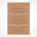 Pagani Modern Turuncu Natural Lateks Kaydırmaz Tabanlı Makine Halısı - Görsel 2