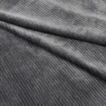 Lettere Modern Antrasit Natural Lateks Kaydırmaz Tabanlı Makine Halısı - Görsel 4