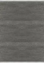 Lettere Modern Antrasit Natural Lateks Kaydırmaz Tabanlı Makine Halısı