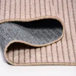 Mariconda Modern Kahverengi Natural Lateks Kaydırmaz Tabanlı Makine Halısı - Görsel 3