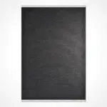 Sarno Modern Antrasit Natural Lateks Kaydırmaz Tabanlı Makine Halısı - Görsel 2