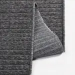 Sarno Modern Antrasit Natural Lateks Kaydırmaz Tabanlı Makine Halısı - Görsel 6