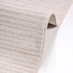 Discesa Çizgili Krem Akrilik Makine Halısı - Görsel 4