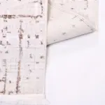Caivano Modern Krem Akrilik Makine Halısı - Görsel 6