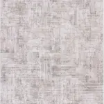 Capua Modern Gri Akrilik Makine Halısı